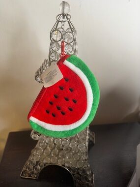 Watermelon Key/Purse - Red & Green